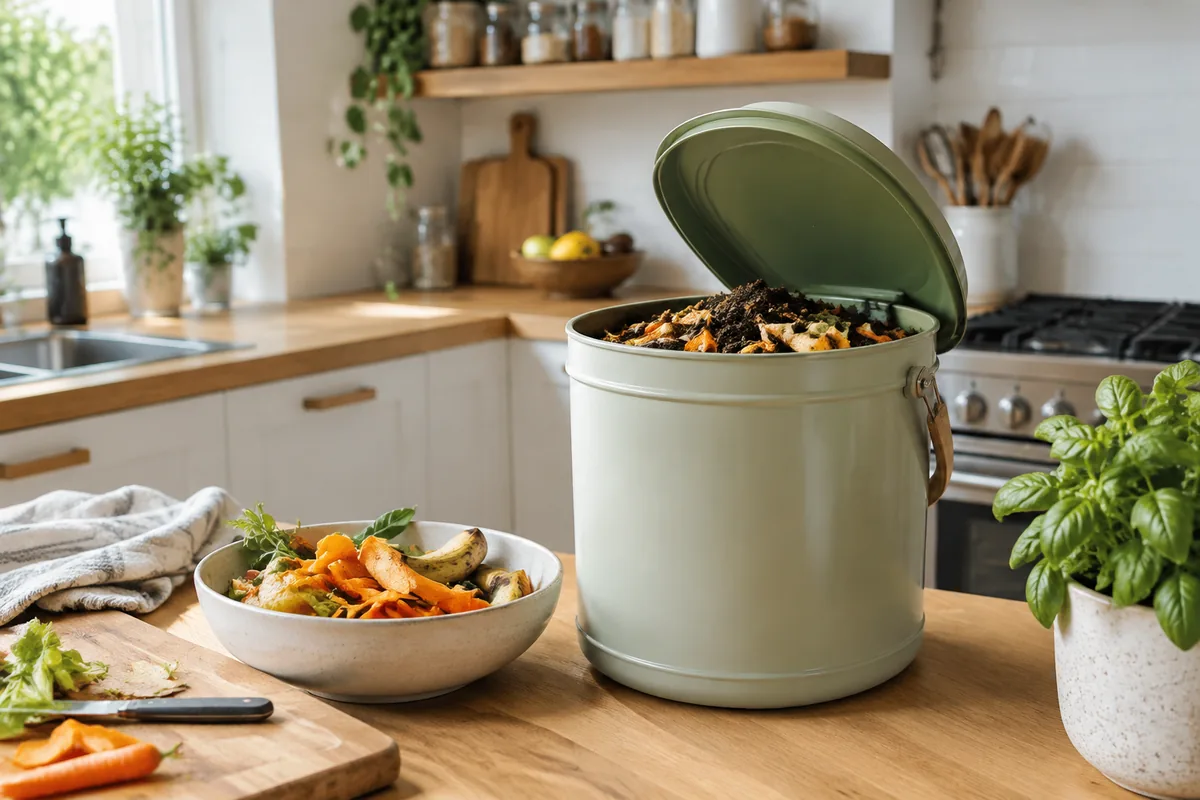 Peut-on faire du compost dans une cuisine sans balcon