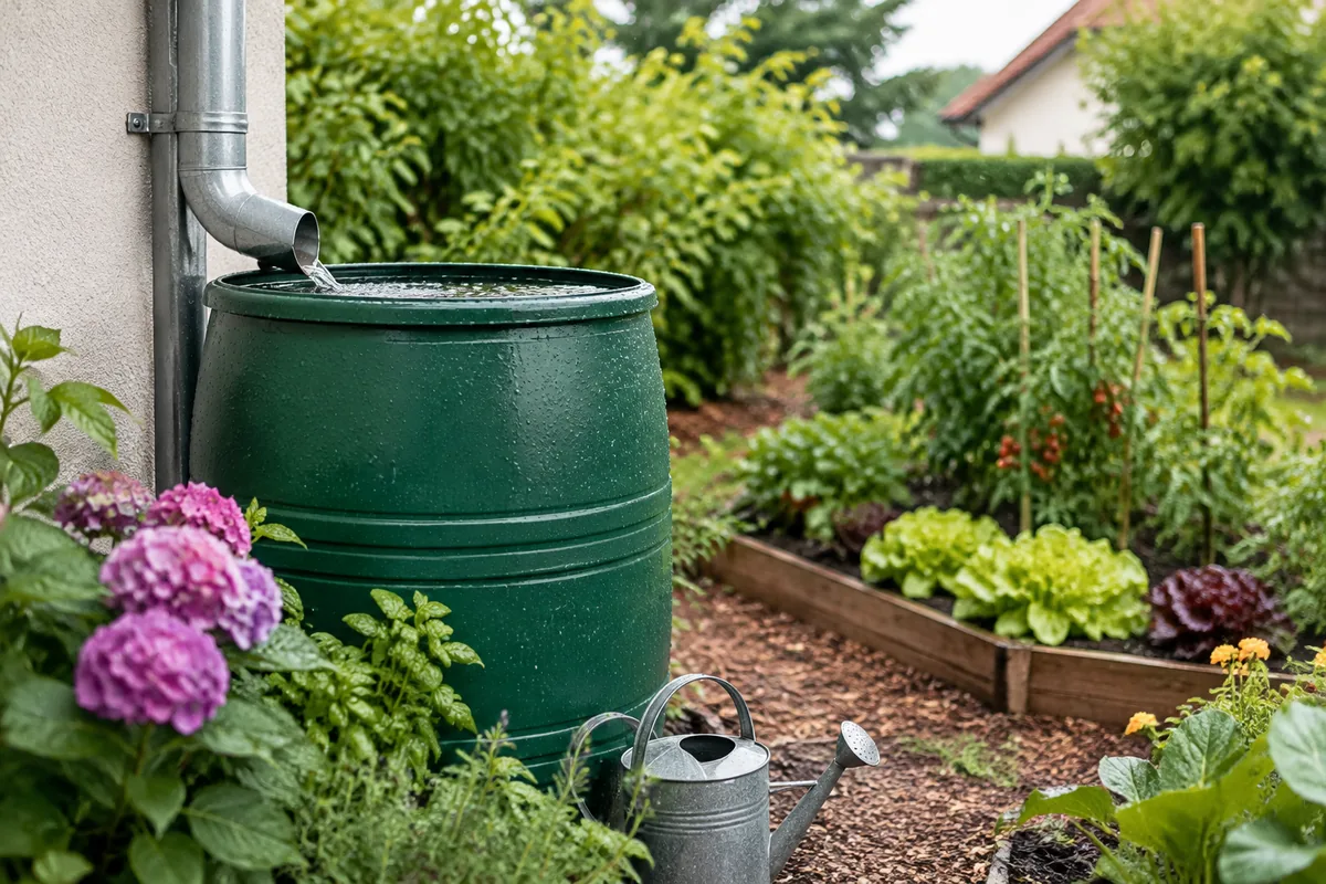 Faut-il payer une taxe pour récupérer l’eau de pluie au jardin
