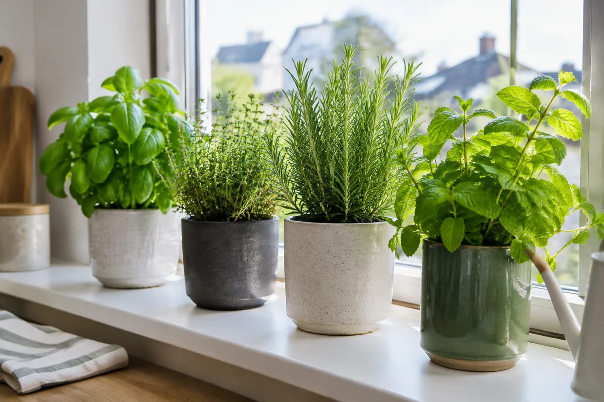 Comment cultiver des herbes aromatiques sur un rebord de fenêtre